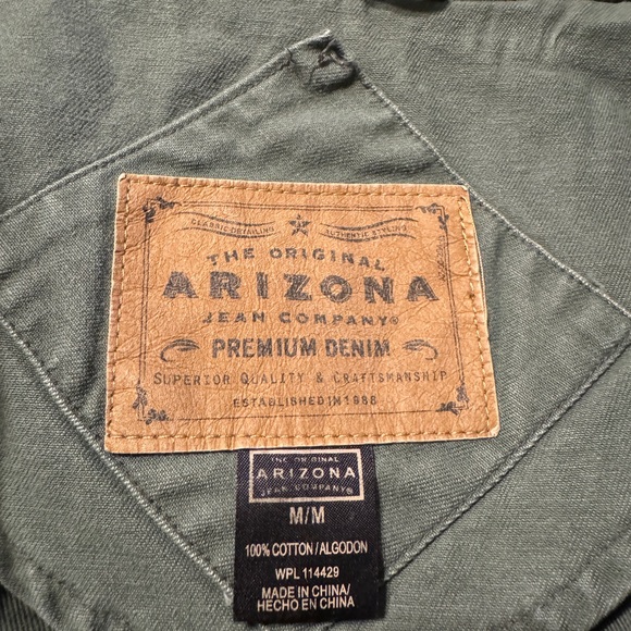 Vintage Arizona Jean Co. Olive Military Jacket - Picture 2 of 4